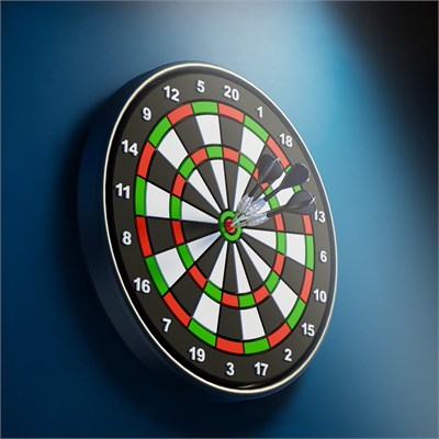 Metalmorphose Dart Anahtarlık