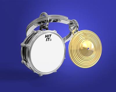 Metalmorphose Davul Anahtarlık