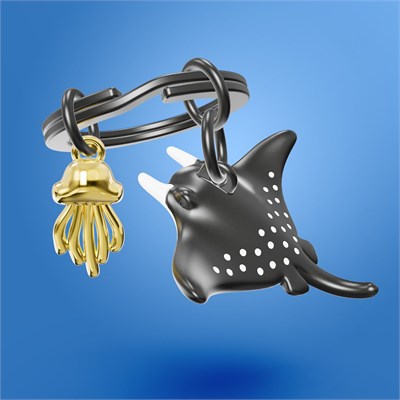 Metalmorphose Manta Vatozu Anahtarlık