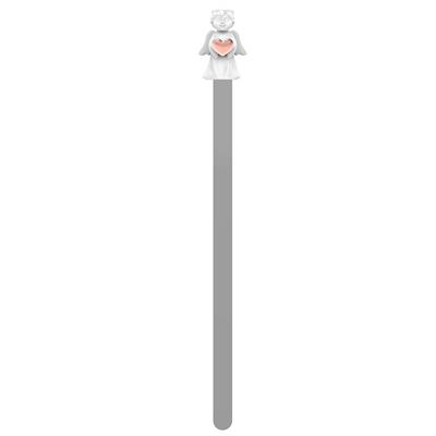 Metalmorphose Melek &  Rose Gold Kalp Kitap Ayracı