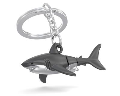 Metalmorphose Moving Shark Anahtarlık