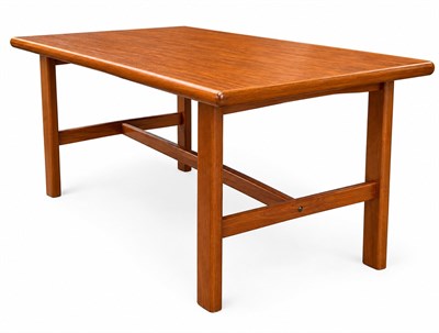 Mid Century Ahşap Dikdörtgen Sehpa