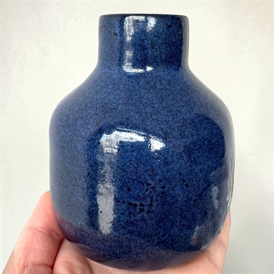 Mini Indigo Form Vazo