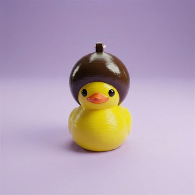 Mini Ördek Anahtarlık | Afro Duck