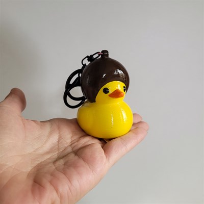 Mini Ördek Anahtarlık | Afro Duck