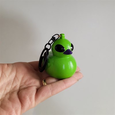 Mini Ördek Anahtarlık | Alien Duck