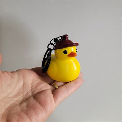 Mini Ördek Anahtarlık | Cap Duck