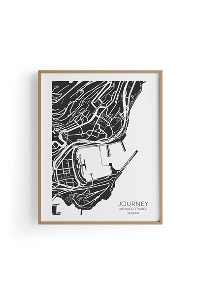 Monaco City Map