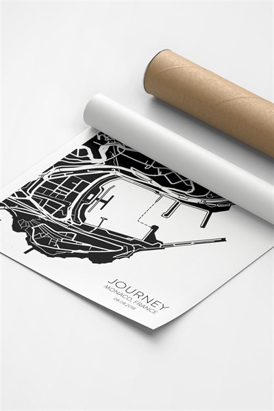 Monaco City Map
