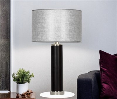 Moena Studio Monaco Silver Abajur – Gri Tonlu Şapka