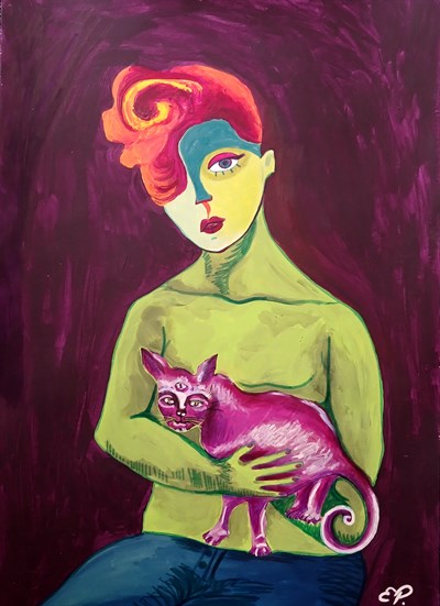 Money And Tears Çerçeveli Resim