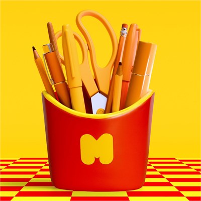 Mustard Fries Seramik Kalemlik