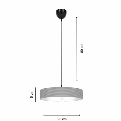 Nest El Yapımı Dekoratif Tasarım Jüt Avize M (Ekru, 300gr.)