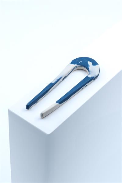 Ocean Porselen Hair Pin