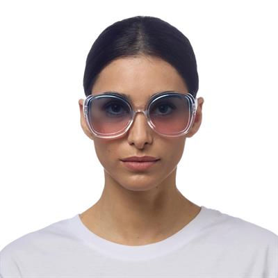 Okkia Anna Butterfly Güneş Gözlüğü Blue/Pink Degrade