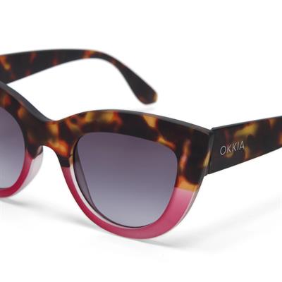 Okkia Claudia Big Cat Güneş Gözlüğü Pink Havana