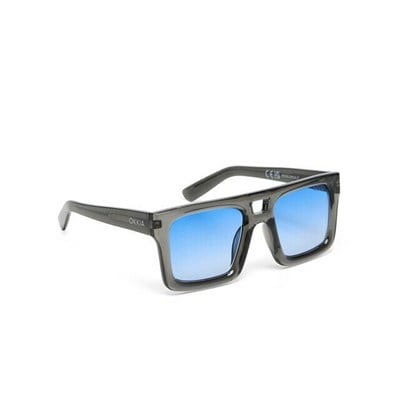 Okkia Club Vulcano Mavi Lens Güneş Gözlüğü Şeffaf Füme