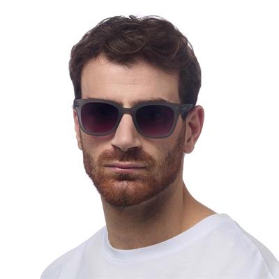 Okkia Giovanni Siyah Lens Unisex Güneş Gözlüğü Gri