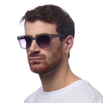 Okkia Giovanni Siyah Lens Unisex Güneş Gözlüğü Gri