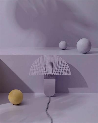 Orbit Duvar Lambası - Lila Gri