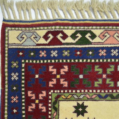 Orijinal Sümerbank Yörük Halısı Bej, Lacivert ve Bordo Renk 105x148 cm