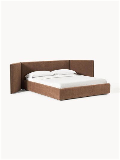 Otis Katlanabilir Başlıklı Kumaş Kaplı Karyola