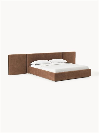 Otis Katlanabilir Başlıklı Kumaş Kaplı Karyola