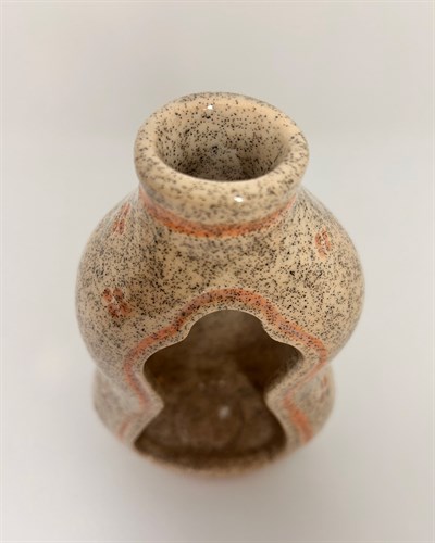 Parıltılı Seramik Mumluk