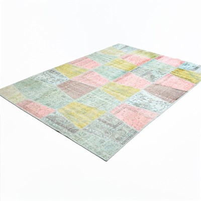 Patchwork El Dokuma Isparta Halısı 200x300 cm
