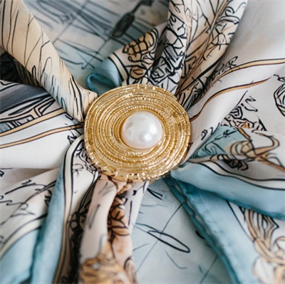 Pearl Fular Aksesuarı Rose Gold | Pure Paris