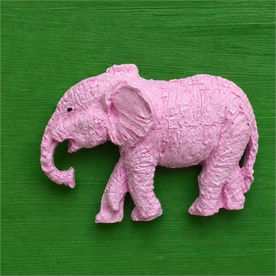 Pembe Fili Düşün - Duvar Objesi