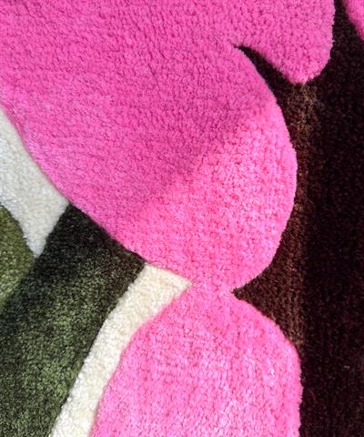 Petunia Handtufted Duvar Halısı