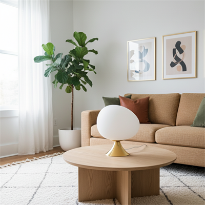 Pirinç Egg Dekoratif Aydınlatma