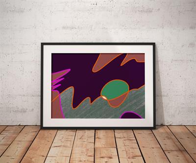 Play 1 - Abstract Collection - Baskı