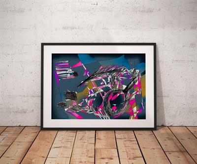 Play 3 - Abstract Collection - Baskı