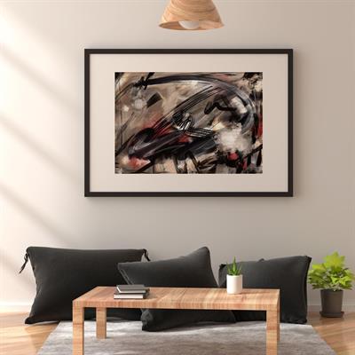 Play Space No 1 - Abstract Collection - Baskı