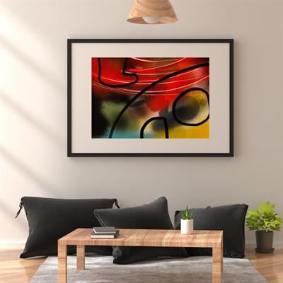 Play Space No 2 - Abstract Collection - Baskı