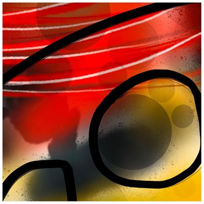 Play Space No 2 - Abstract Collection - Baskı