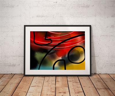 Play Space No 2 - Abstract Collection - Baskı