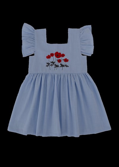 Poppy Blue Elbise