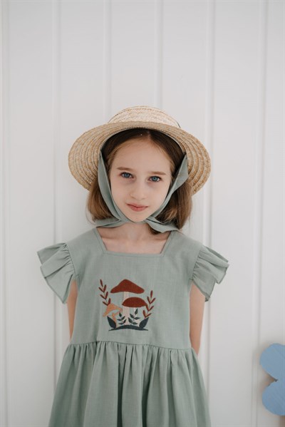Poppy Mushroom Elbise