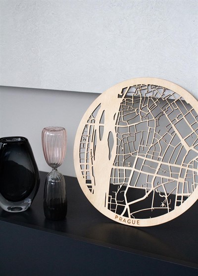 Prag Ahşap Şehir Haritası