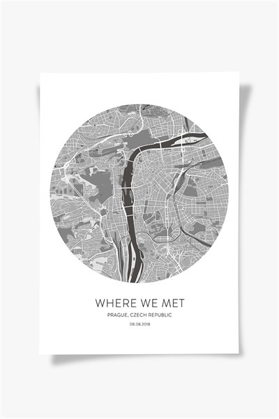 Prague City Map