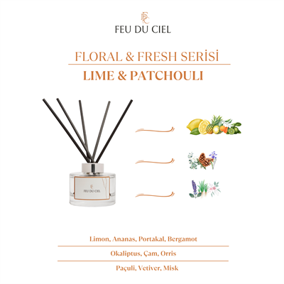 Pure Lime & Patchouli Oda Kokusu