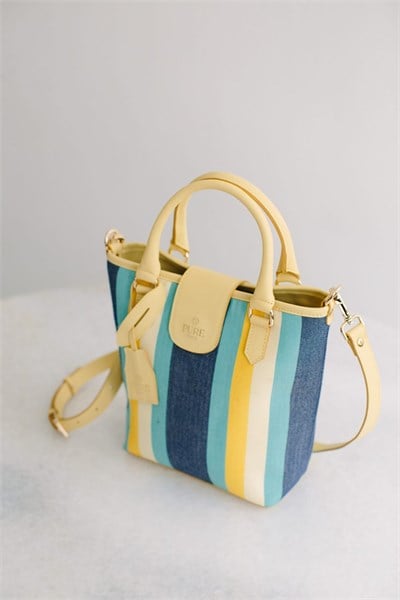 Pure Paris Resort Tote Bag – Sunrise Blue