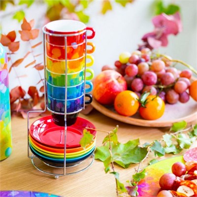 Pylones Kahve Bardak/ Fincan Seti | Cafe Colore - Palette