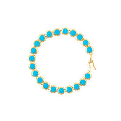 Ravenna Round Enamel Bileklik
