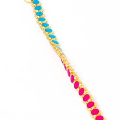 Ravenna Round Enamel Bileklik