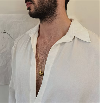 Rebirth Unisex Pirinç Kolye