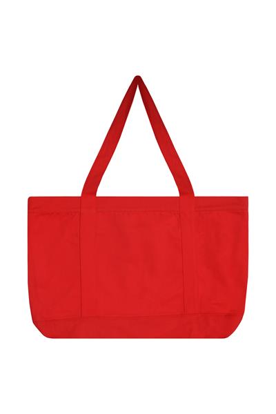 Recycled Big Tote Bag - Kırmızı